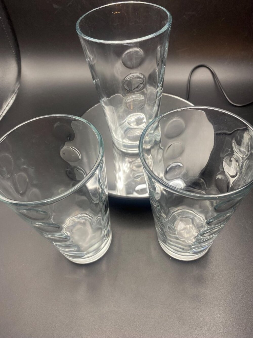Circle Dot Tall Glasses